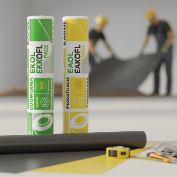 Folia Budowlana EKOFOL Base 4m x 25m 0,3mm Czarna